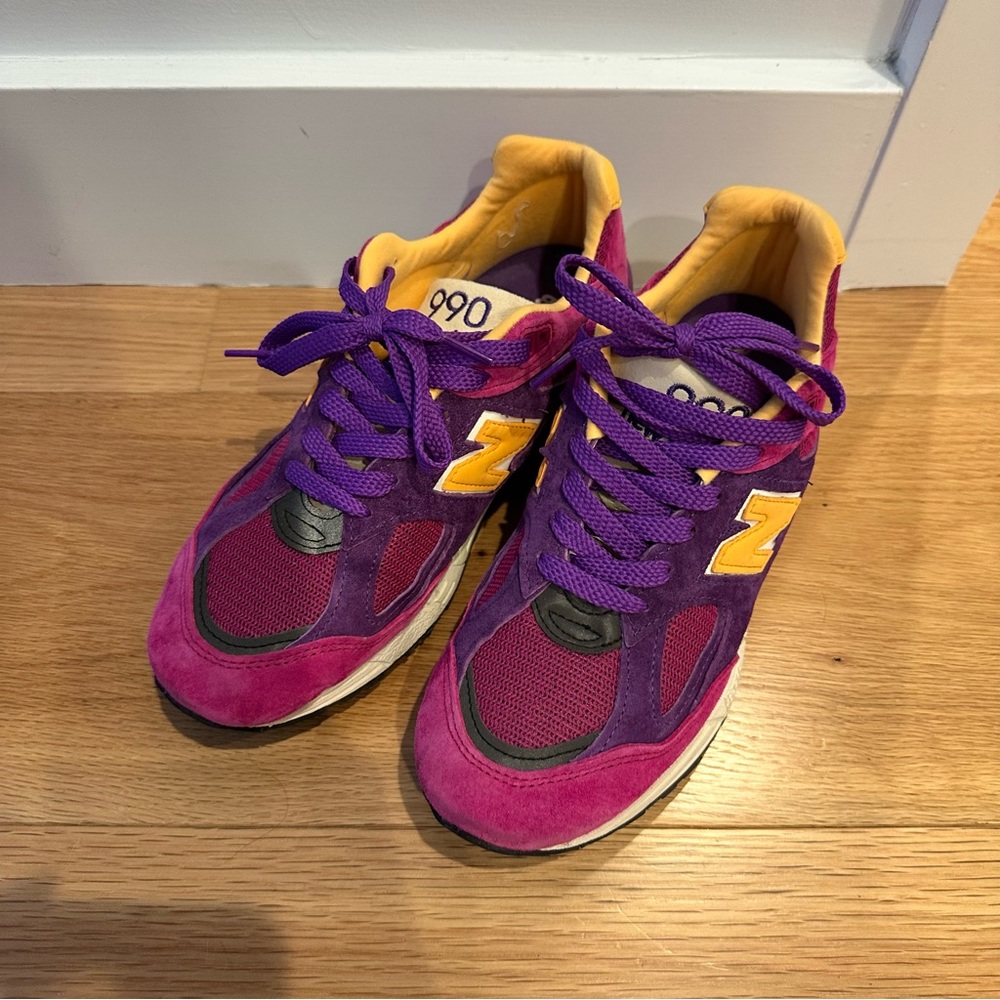 New Balance x Teddy Santis M990PY2 - Made in USA _ Purple_ (MNS 7/WMNS 8.5) - Picture 5 of 9